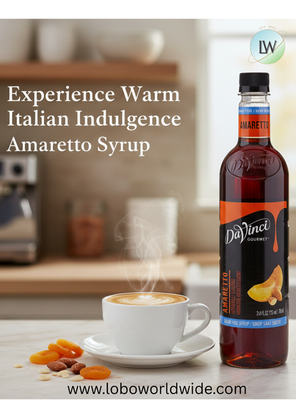DaVinci Gourmet Sugar-Free Flavoring Syrup 750 mL - 4/Case (Various Flavors)