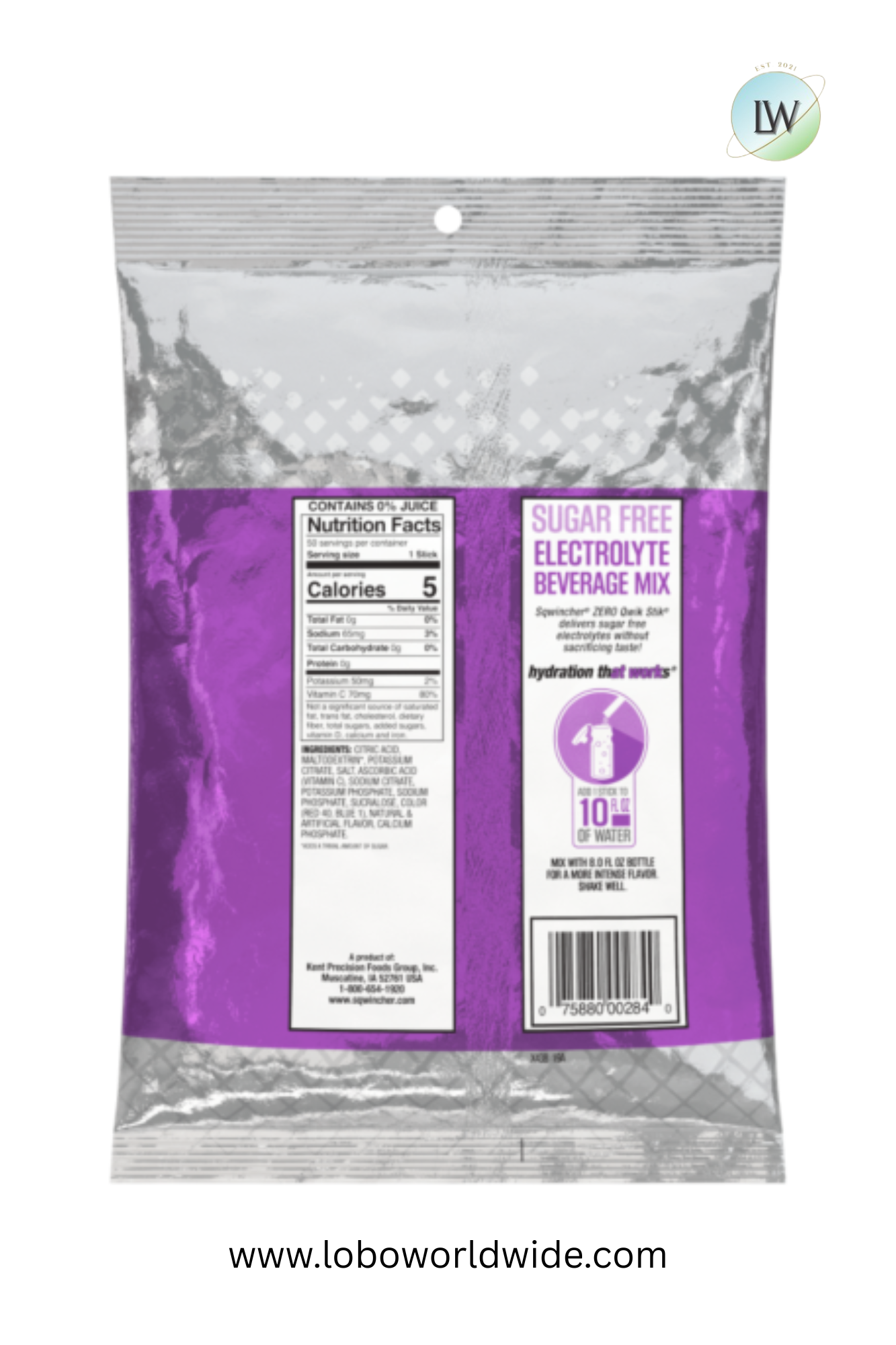 Sqwincher Qwik Stik ZERO Sugar, 0.06 oz, Pack, Yields 10 oz- 100 STICKS(Various Flavours)