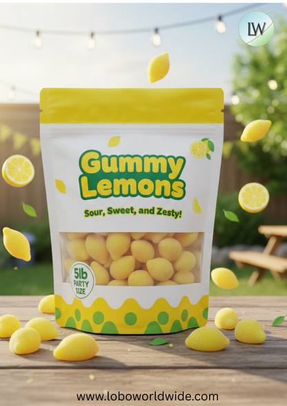 Gummy Lemons(Various Sizes)