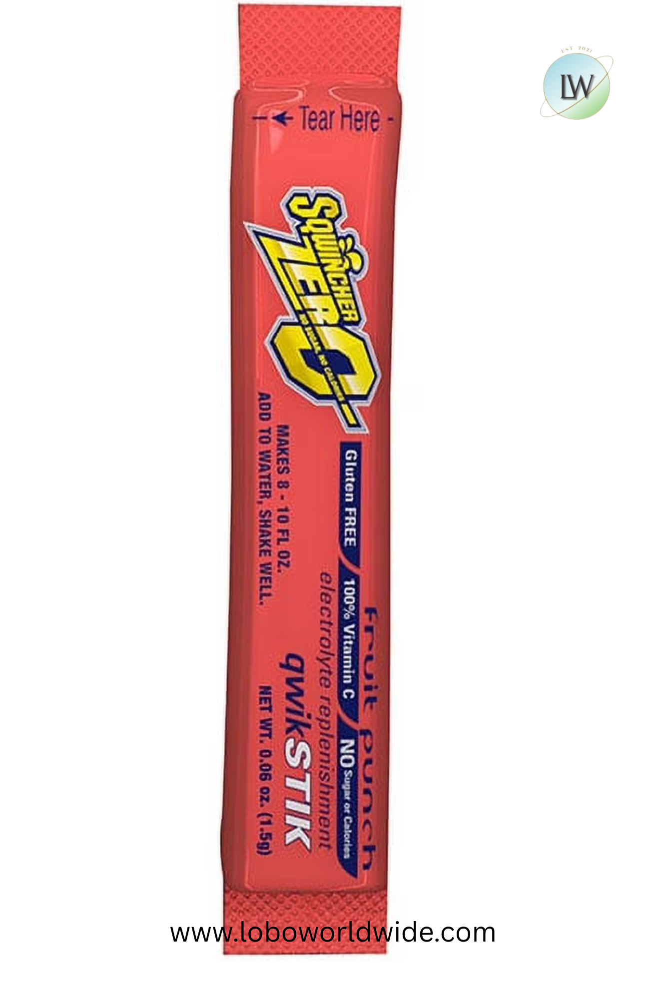 Sqwincher Qwik Stik ZERO Sugar, 0.06 oz, Pack, Yields 10 oz- 500 STICKS(Various Flavours)
