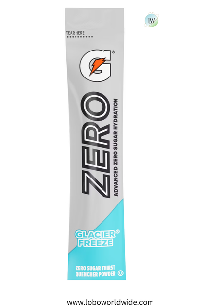 Gatorade Zero sugar hydration - 32 sticks (Pack of 4 with 8 sticks in each pack)(Various Flavours)