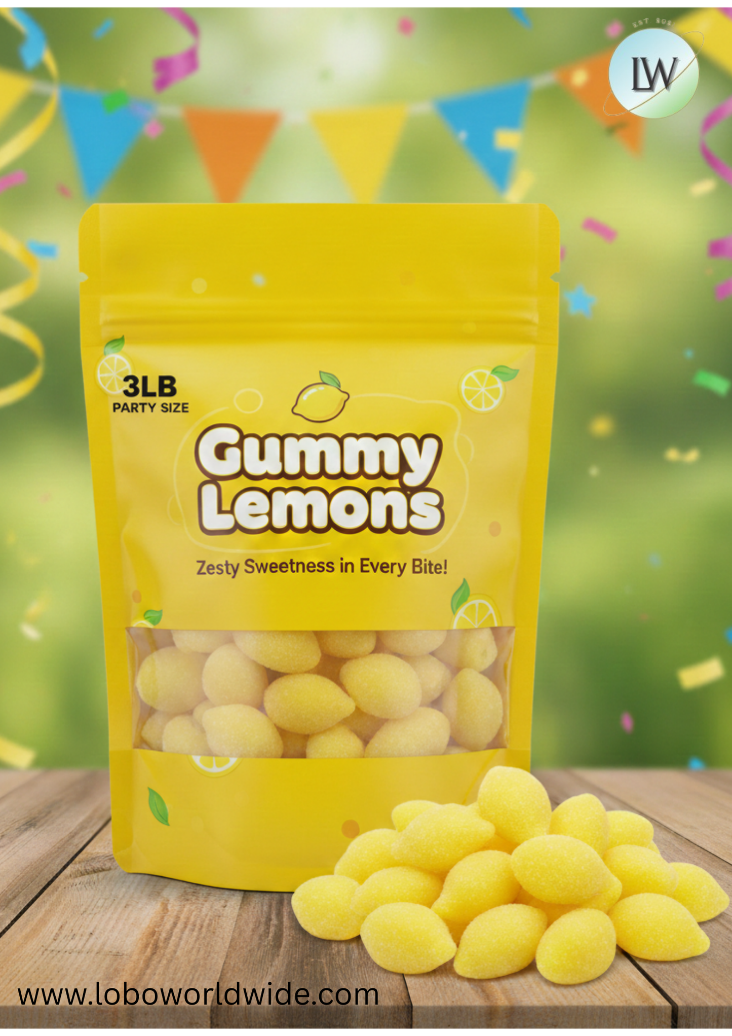 Gummy Lemons(Various Sizes)