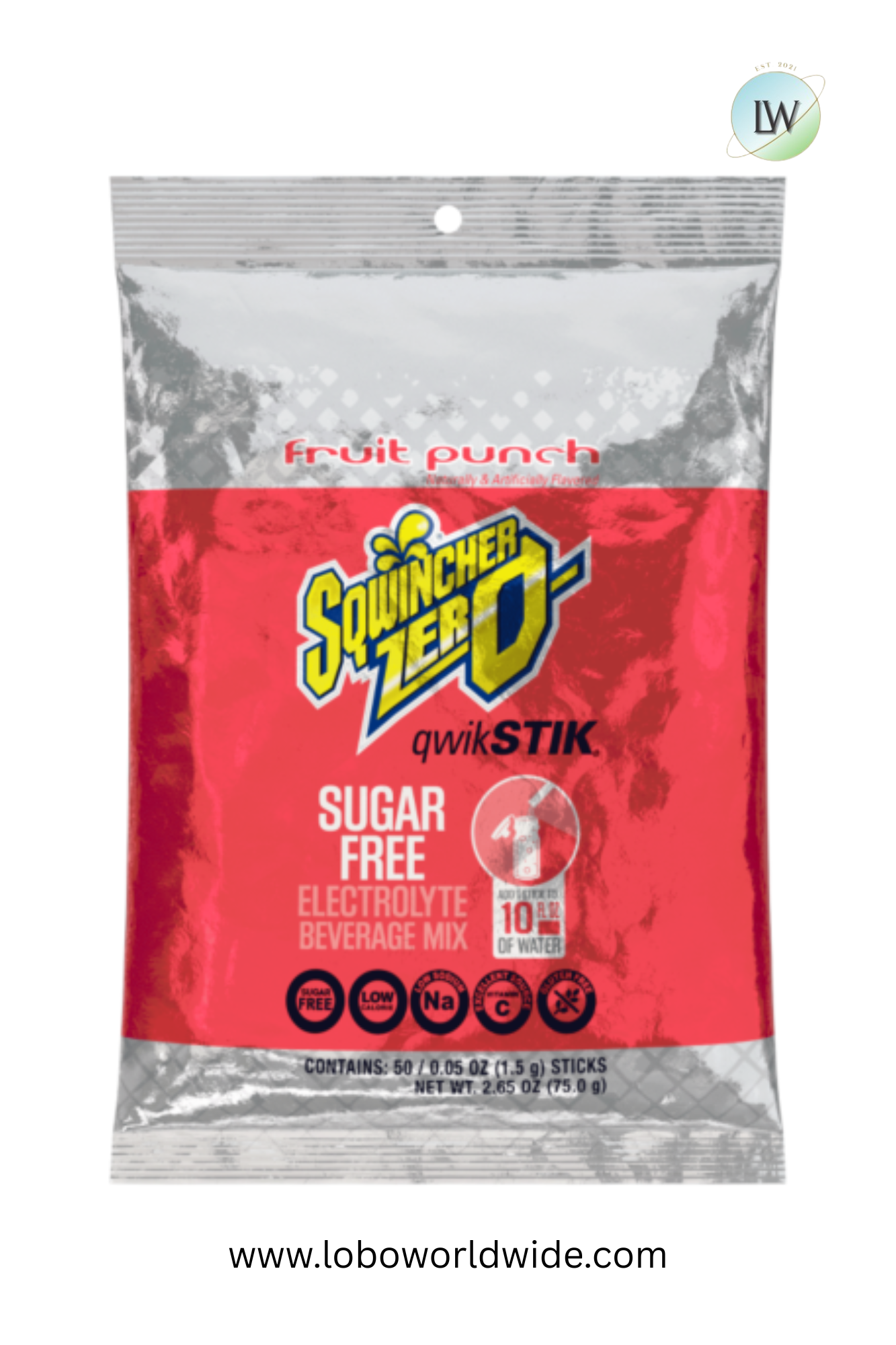 Sqwincher Qwik Stik ZERO Sugar, 0.06 oz, Pack, Yields 10 oz- 200 STICKS(Various Flavours)