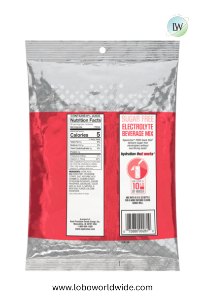 Sqwincher Qwik Stik ZERO Sugar, 0.06 oz, Pack, Yields 10 oz- 400 STICKS(Various Flavours)