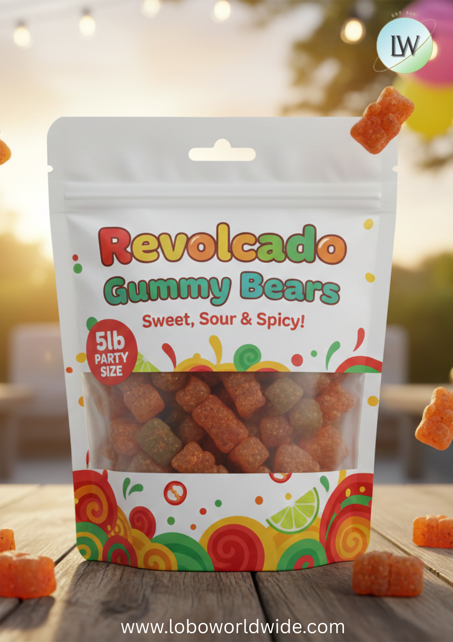 Revolcado Gummy Bears(Various Sizes)