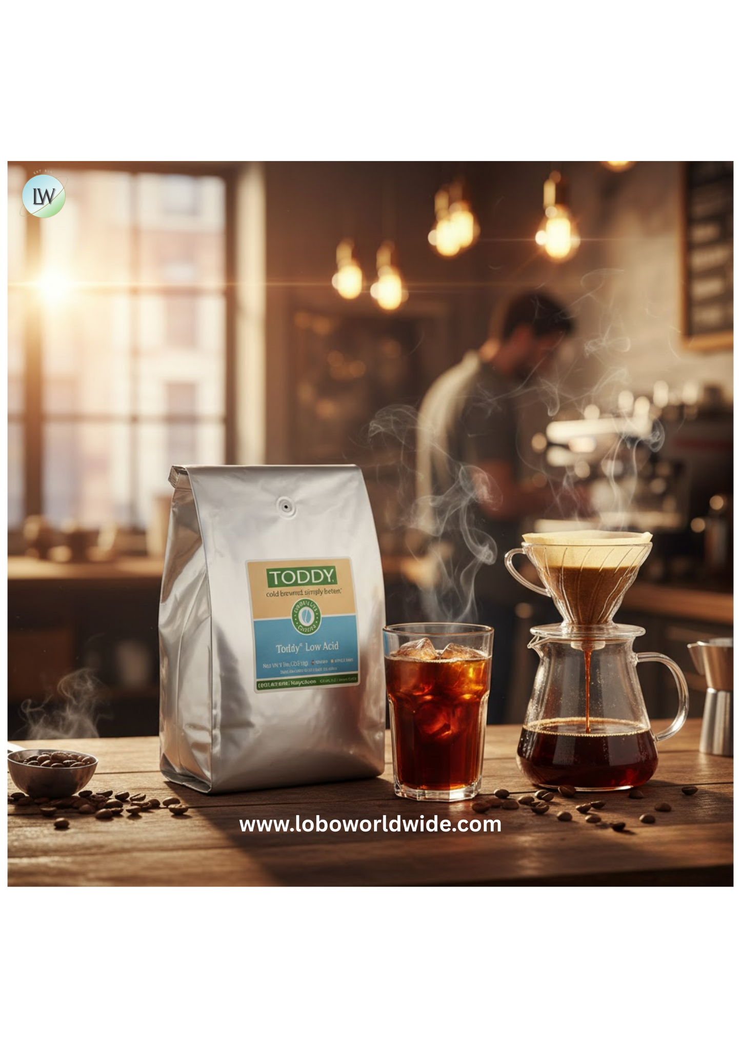 Toddy Blend Low Acid Cold Brew Coarse Ground Coffee 5 lb.