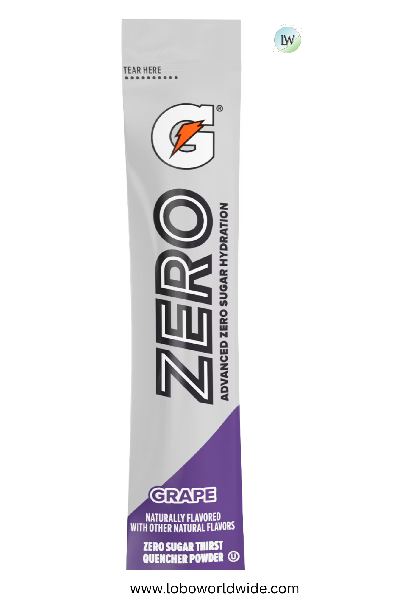 Gatorade Zero sugar hydration - 32 sticks (Pack of 4 with 8 sticks in each pack)(Various Flavours)