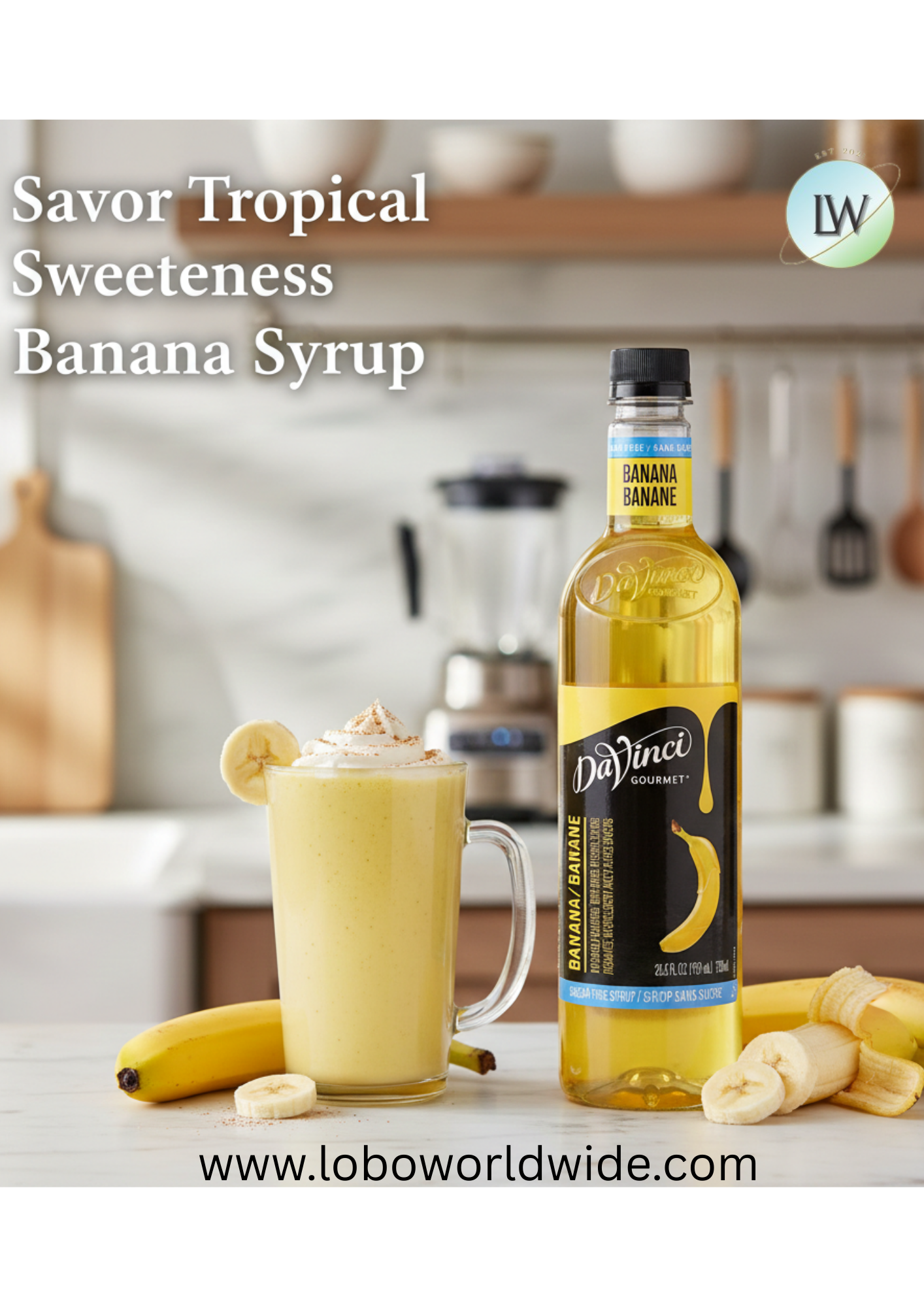 DaVinci Gourmet Sugar Free Flavoring Syrup 750 mL(Various Sizes)