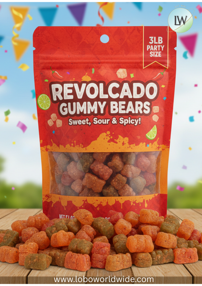 Revolcado Gummy Bears(Various Sizes)
