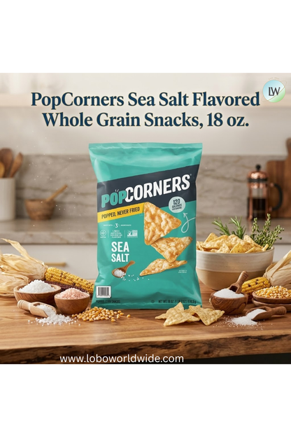 PopCorners Popped-Corn Snack, 18 oz.