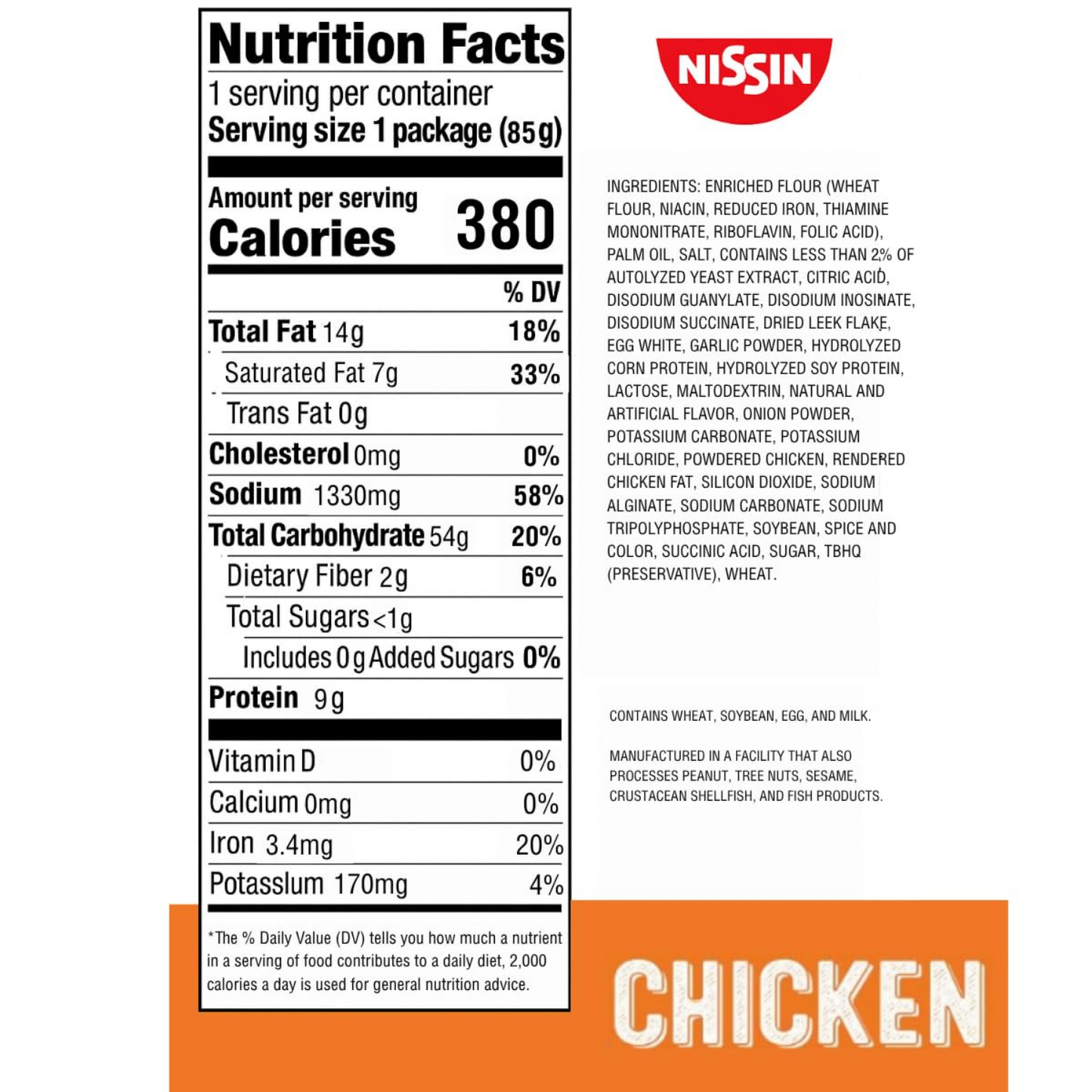 Nissin Top Ramen Noodle Soup,3 Ounce (Pack of 24)