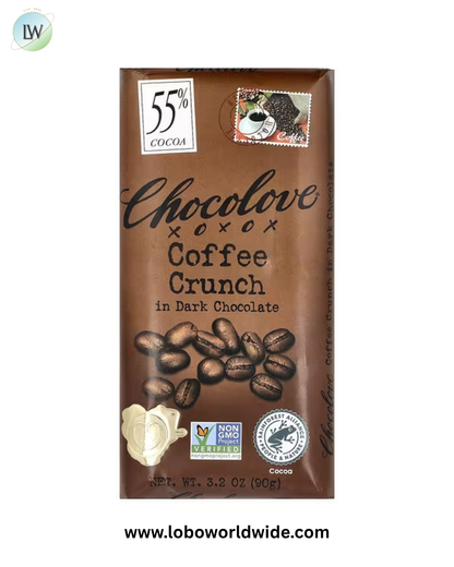 Chocolove, Dark Chocolate, 55% Cacao, 3.2 oz (90 g)