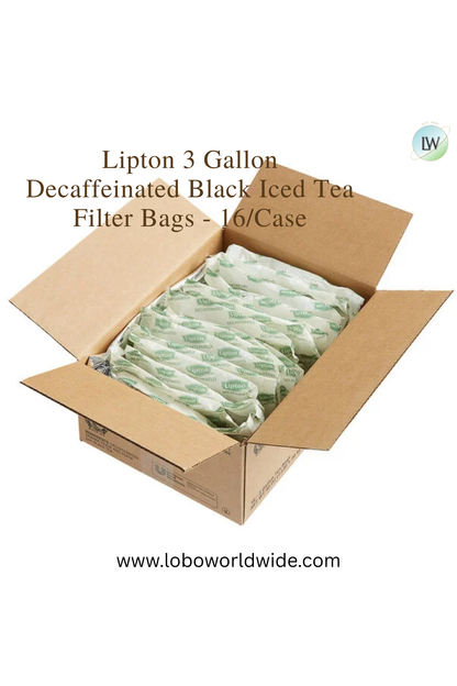 Lipton 3 Gallon Tea Filter Bags - 24/Case(Various Flavours)
