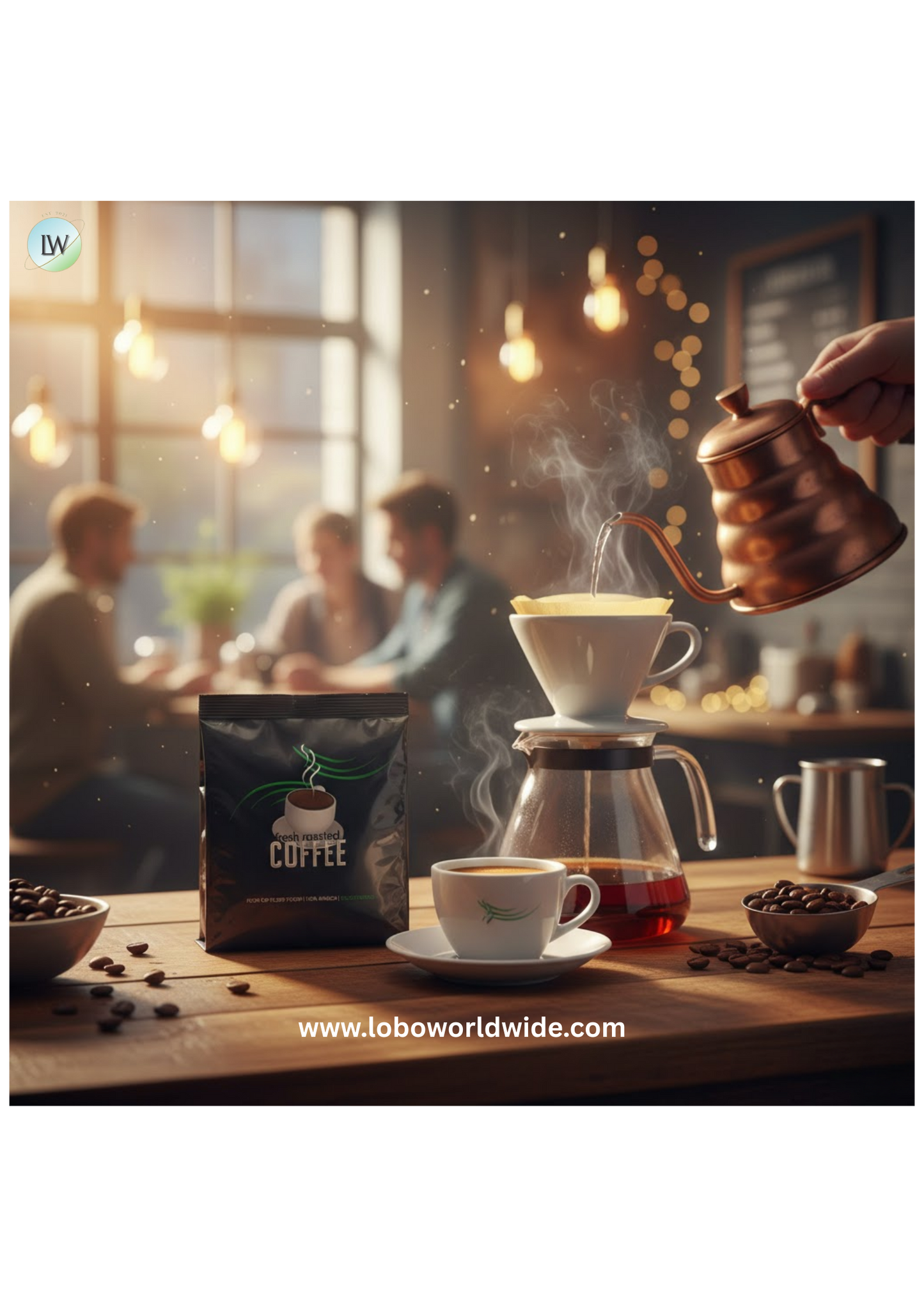 Decaf Room Service 4-Cup Coffee Filter Pack - 200/Case