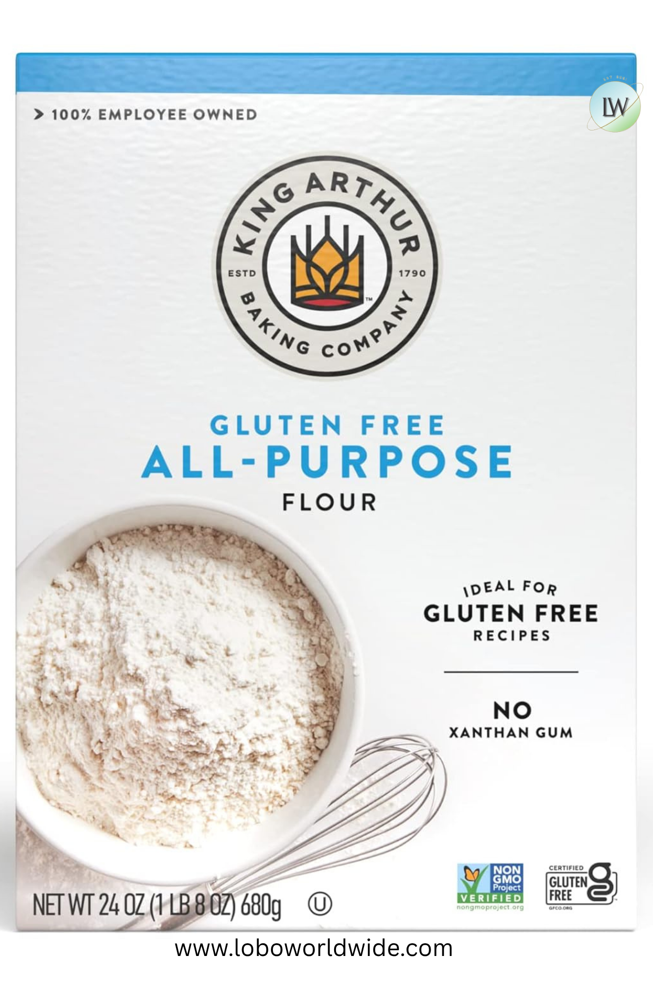 King Arthur, Gluten Free All-Purpose Flour, 24 oz, 1 Bag
