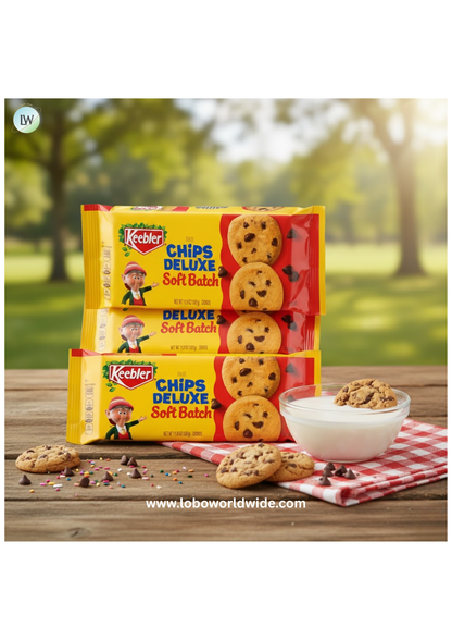 (3 pack) Keebler Soft Batch Chocolate Chip Cookies, 11.9 oz