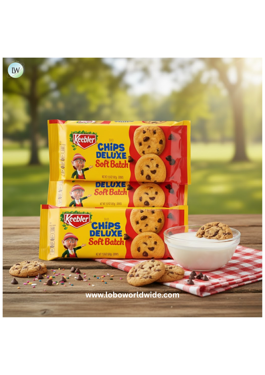 (3 pack) Keebler Soft Batch Chocolate Chip Cookies, 11.9 oz