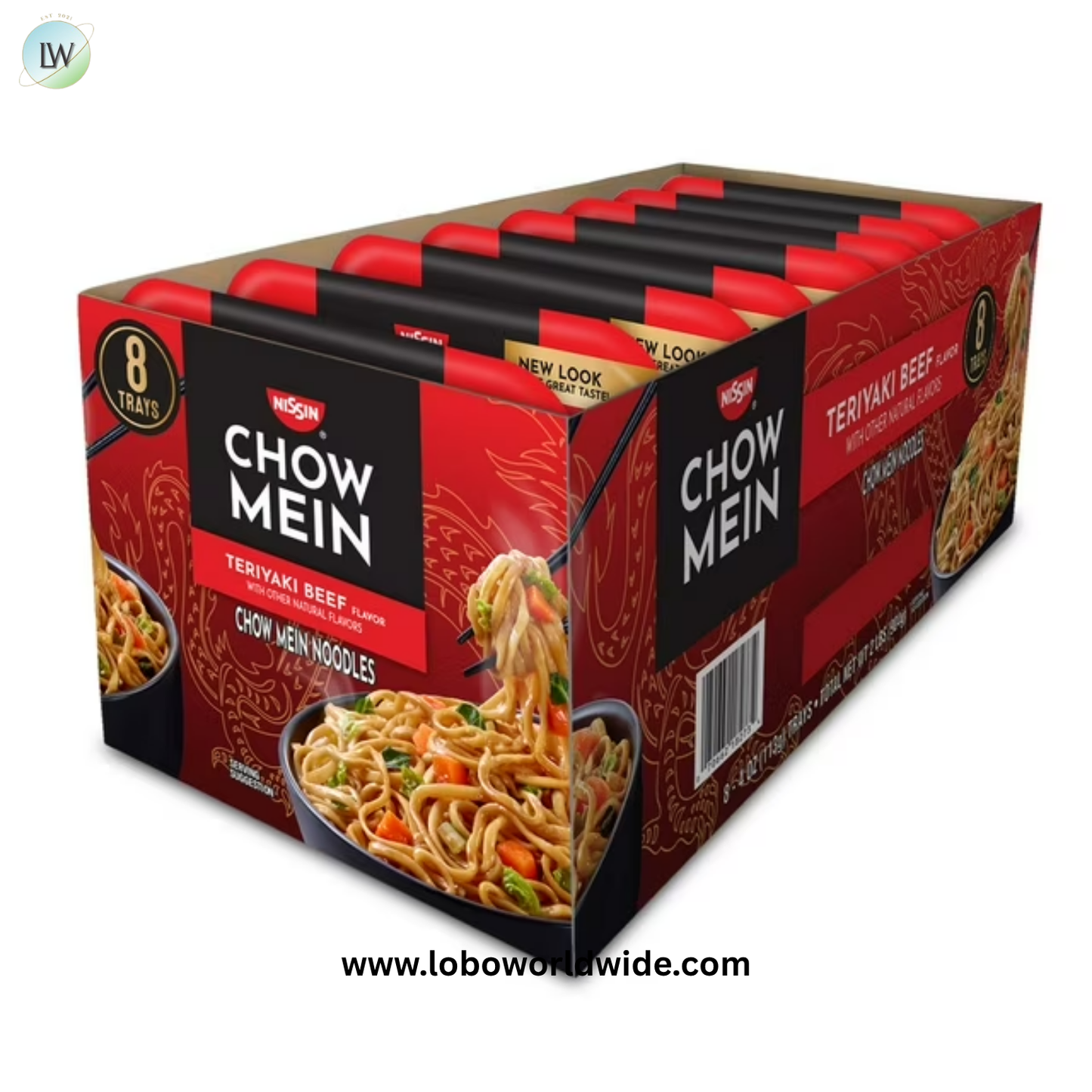 Nissin Chow Mein Club Pack, 4 oz., 8 pk.