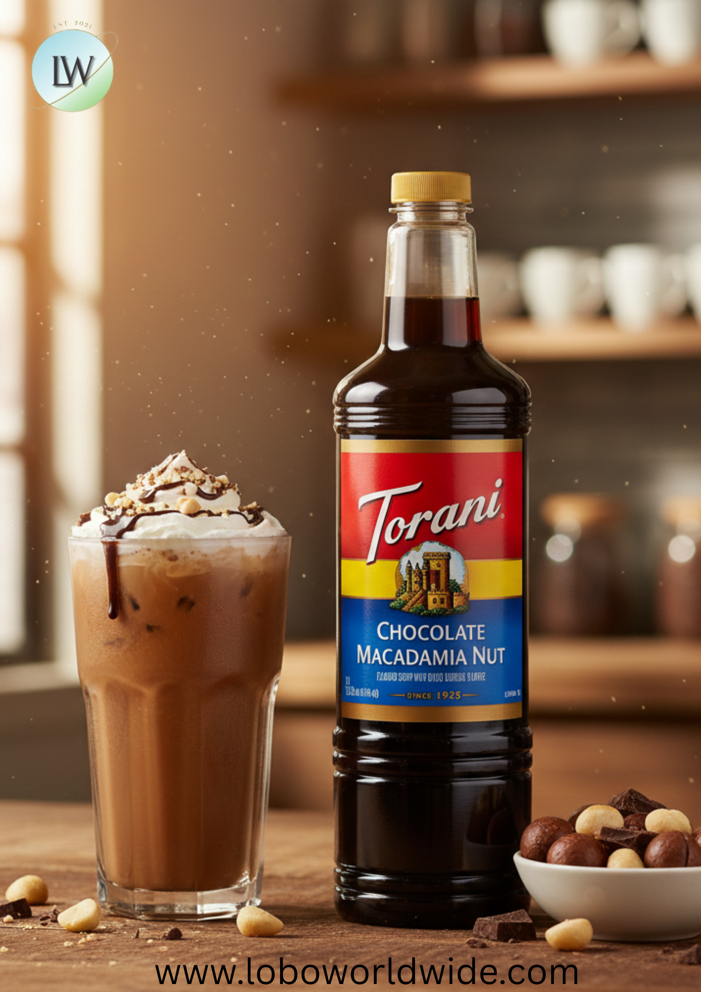 Torani Syrup Plastic Bottle 1 Liter - 6/Case (Various Flavors)