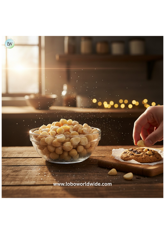 15 lb. Dry Roasted Salted Macadamia Nuts