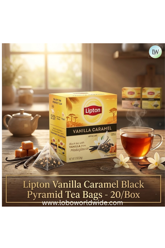 Lipton Black Pyramid Tea Bags - 20/Box(Various Flavours)