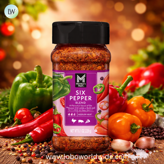 Member's Mark Six Pepper Seasoning, 8.1 oz.