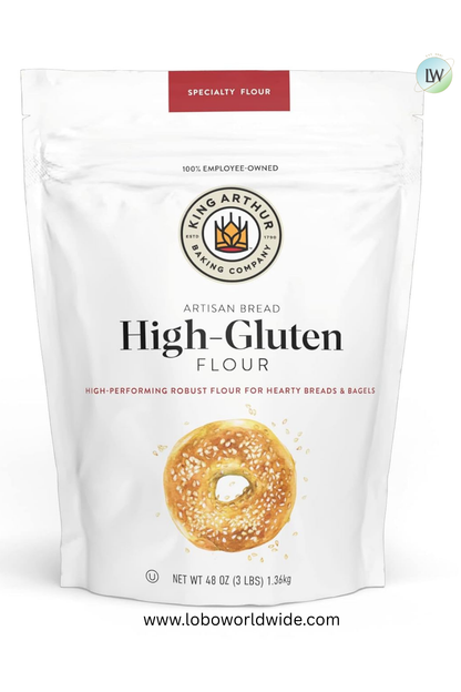 King Arthur, High Gluten Flour, 3 lb.