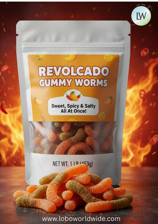 Revolcado Gummy Worms(Various Flavours)