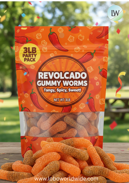Revolcado Gummy Worms(Various Flavours)