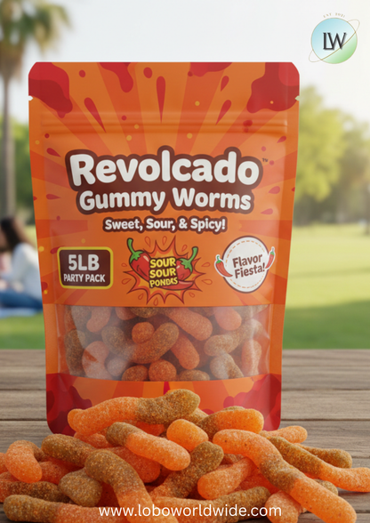 Revolcado Gummy Worms(Various Flavours)