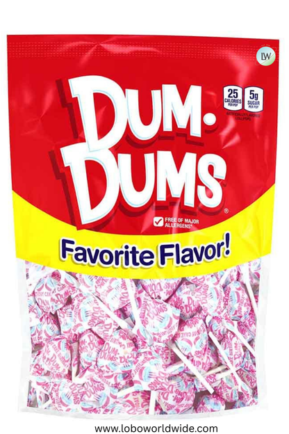 Dum Dums Lollipops, 50 ct.