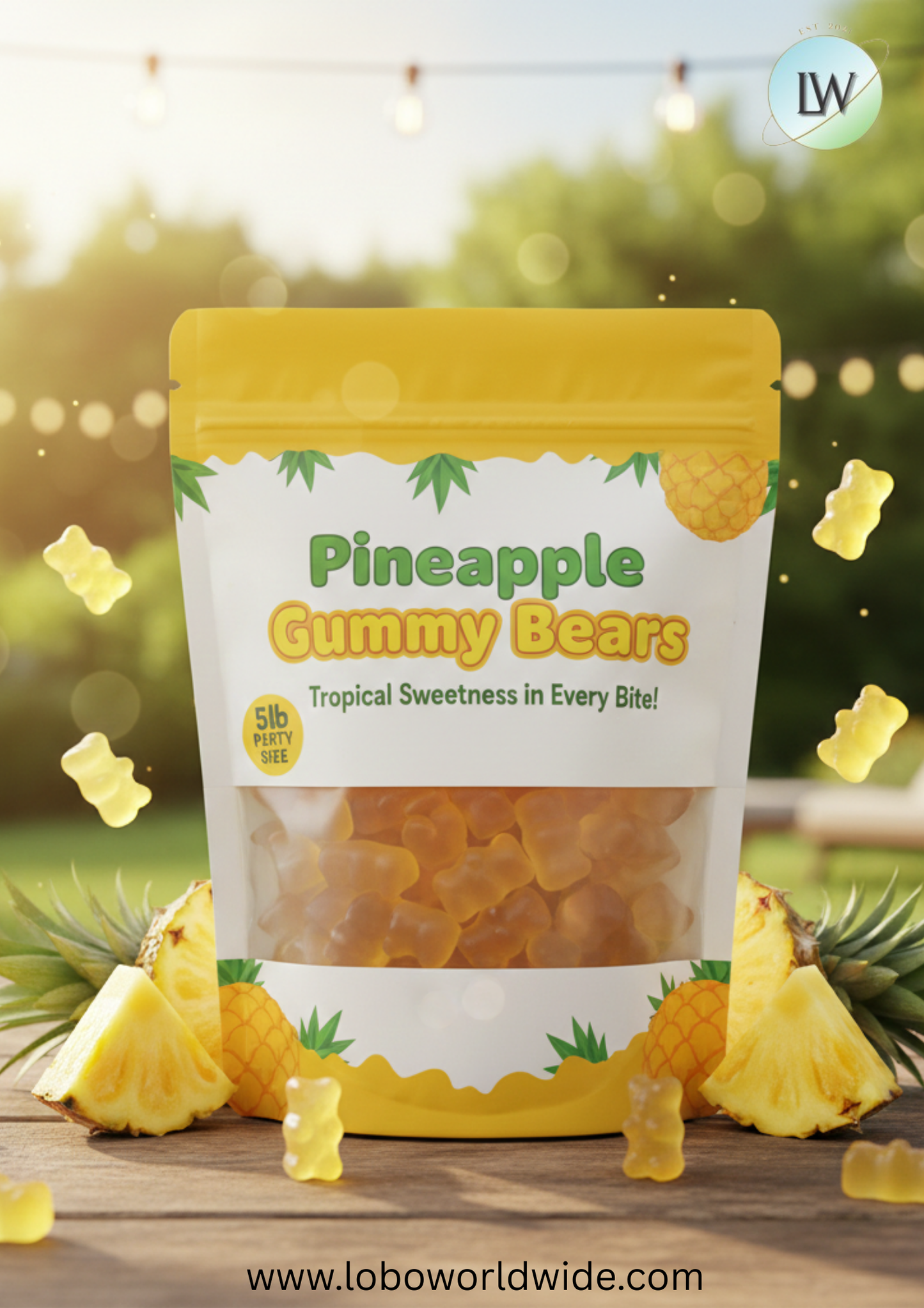 Pineapple Gummy Bears