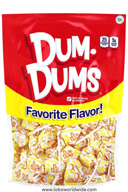 Dum Dums Lollipops, 50 ct.