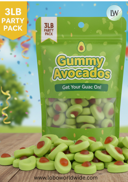 Gummy Avocados(Various Sizes)