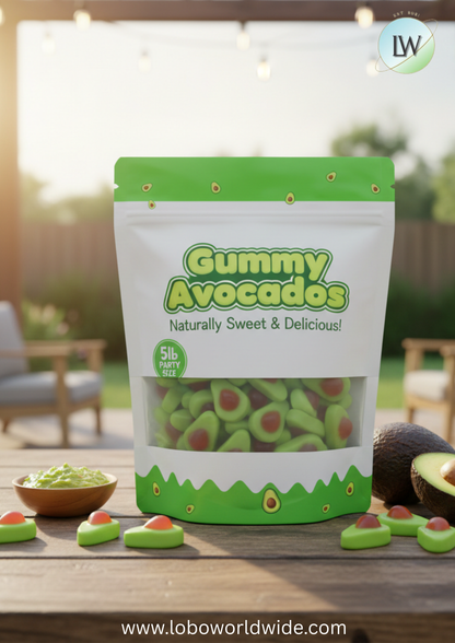 Gummy Avocados(Various Sizes)