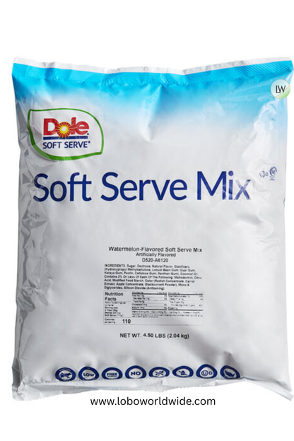 DOLE SOFT SERVE Soft Serve Mix 4.4 lb