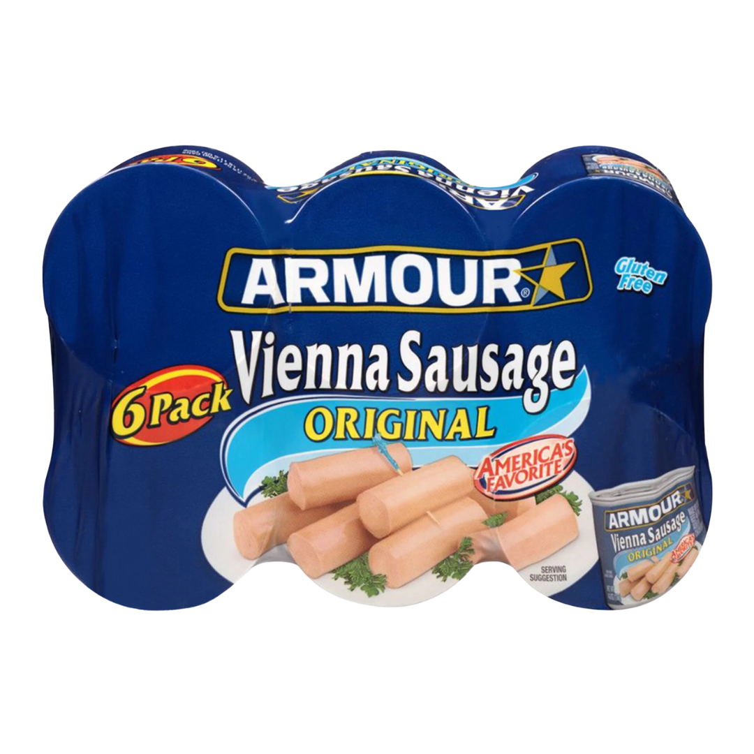 Armour Vienna Sausage Original (6 Pack)