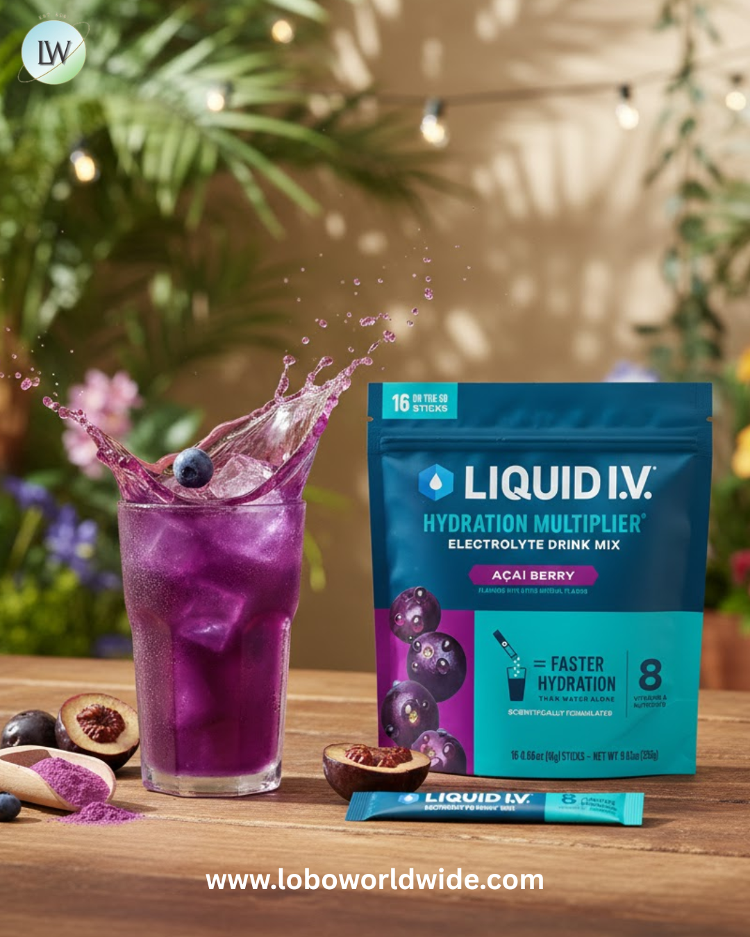 Liquid I.V. Hydration Multiplier® - 3 Pouches(Various Flavours)