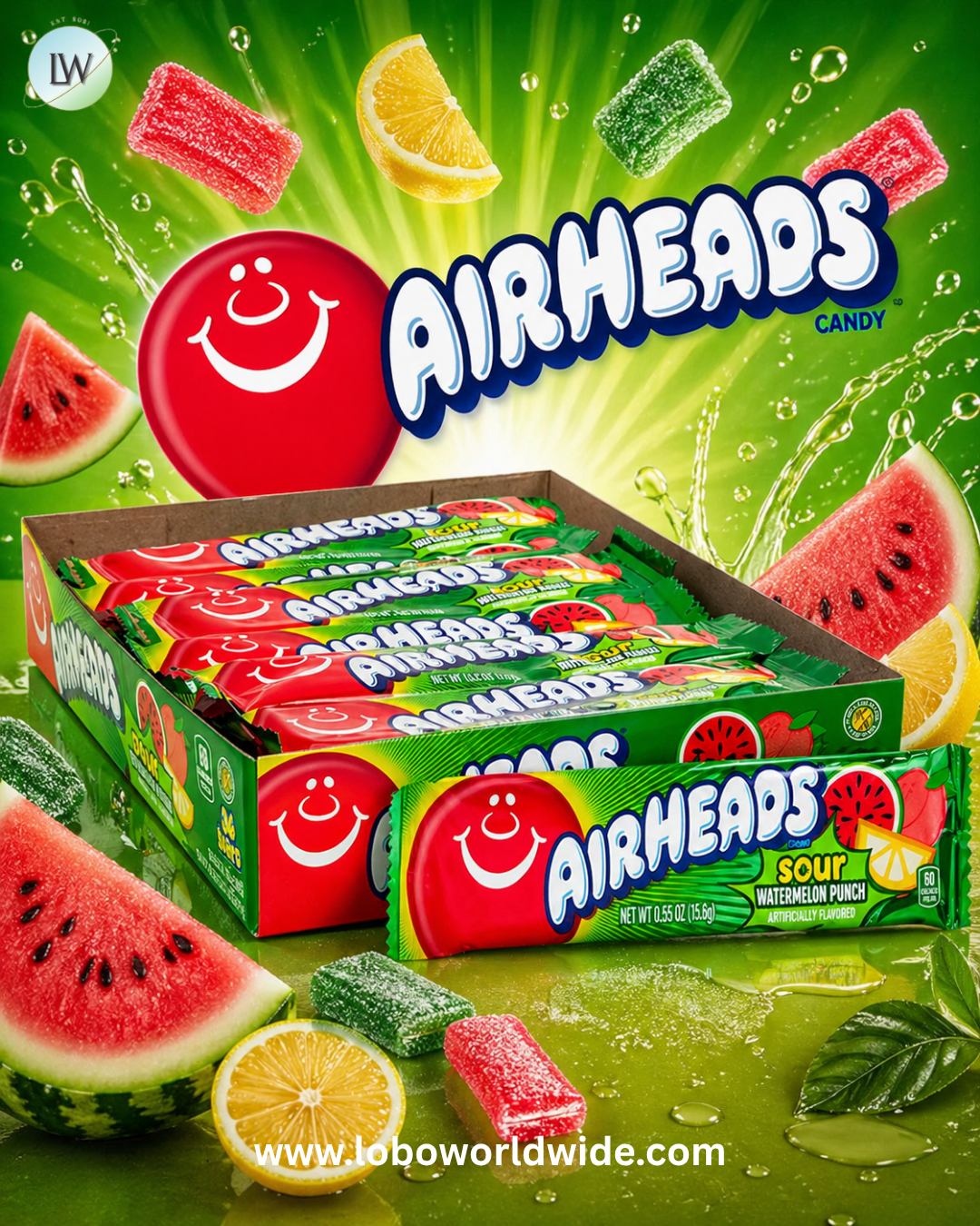 Airheads Sour - 36ct