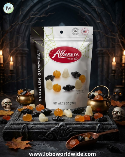 Albanese Halloween World's Best Gummies, 7.5 oz. (Various Shapes)
