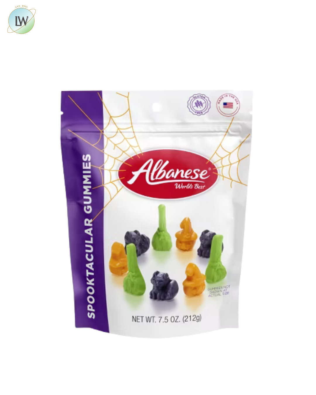 Albanese Halloween World's Best Gummies, 7.5 oz. (Various Shapes)