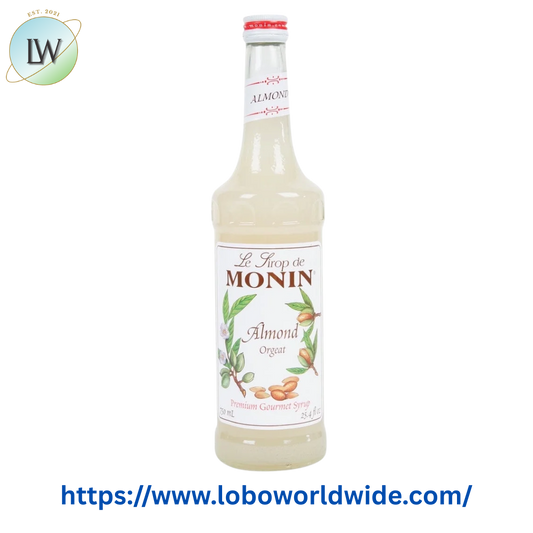 Monin Premium Almond (Orgeat) Flavoring Syrup 750 mL