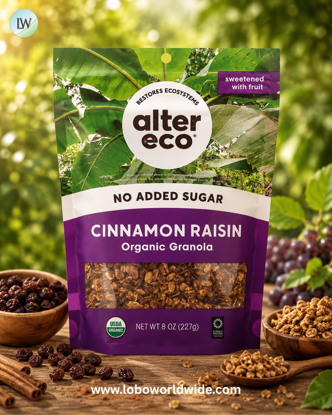 Alter Eco, Organic Granola, 8 oz (227 g)