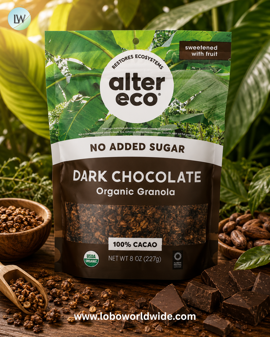 Alter Eco, Organic Granola, 8 oz (227 g)