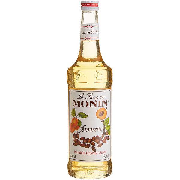 Monin Premium Flavoring Syrup 750 mL-12/Case (Various Flavors)