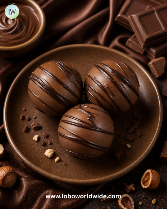 Amaretto Dessert Truffles Milk Chocolate Birnn - 24ct
