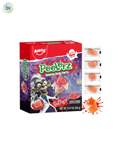 Amos Gummy Candy, 8.47 oz. (Various Shapes)