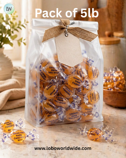 Arcor Sugar Free Butterscotch Hard Candy