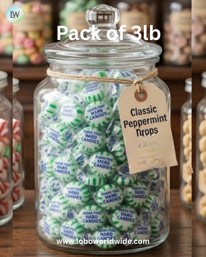 Arcor Sugar Free Spearmint Hard Candy