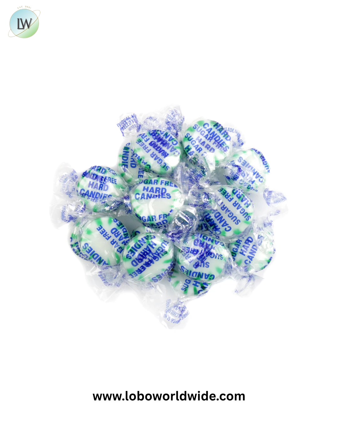 Arcor Sugar Free Spearmint Hard Candy